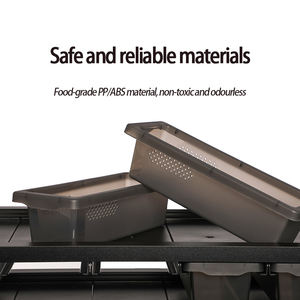 Tinas de cría grandes de PVC negro y jaulas de estante de serpiente accesorios de reptiles calentados para roedores transportadores de mascotas con patrón de animales - Product Image 3