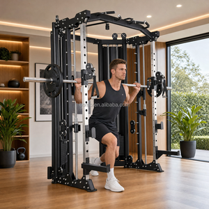 Stazione Multifunzionale Zoshine <span class=keywords><strong>per</strong></span> Allenamento di Forza, Attrezzatura da <span class=keywords><strong>Palestra</strong></span> Domestica con Pesi Integrati - Product Image 2
