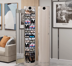 Lujo moderno hogar sala de estar dormitorio baño balcón columna zapato organizador gabinete muebles de plástico Hotel aplicación - Product Image 3