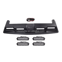 Aileron de Toit de Voiture avec Quatre Spots LED T2, Accessoires de Lumière de Toit pour Jetour T2 Traveler 2025 2024 2023