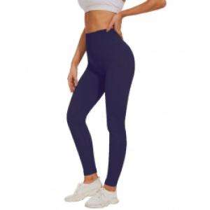 Showitty Women's High-Waisted Butt Lifting Workout Gym Yoga Dark Grey XXS-XXL Seamless <b>Nylon</b>/Spandex <b>Leggings</b> Made China ODM - Product Image 4
