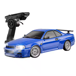 Voiture de course électrique RC à l'échelle 1:18 LD1899, télécommande 3CH, 2,4 GHz, gyroscope, évitement d'obstacles, utilisation en intérieur, prête à rouler, métal, 20 m - Product Image 1