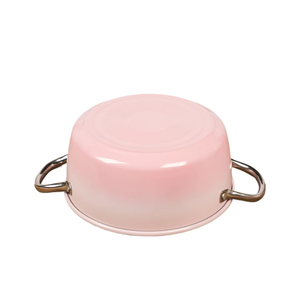 Modern <b>Non</b> <b>Stick</b> Granite Marble <b>Cookware</b> <b>Set</b> 3 Piece Lightweight Eco Friendly <b>Cookware</b> with Bakelite Handles and Tempered Glass - Product Image 5