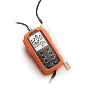 เครื่องวัดค่า PH/EC/TDS/อุณหภูมิแบบพกพา HANNA พร้อมระบบตรวจสอบ CAL - รุ่น HI9813-61 - Product Image 2