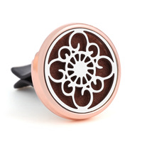 Clip désodorisant pour voiture, clip pour grille d'aération, clip diffuseur de parfum, clip parfumé, diffuseur de fragrance - Conception détachable