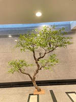 Pohon Bunga Sakura Buatan Realistis untuk Dekorasi Hotel, Vila, Lanskap Zen, dan Jendela Dalam Ruangan
