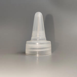 Bouchons de bouteille en plastique anti-fuite de 33 mm, de haute qualité, en forme de champignon, à <span class=keywords><strong>ouverture</strong></span> par poussée et traction, pour cosmétiques, vente en gros - Product Image 6