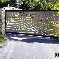 Fabriqué en Chine : Clôture de jardin en aluminium écologique sur mesure, bordure décorative avec montage facile