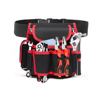 Sac banane multifonctionnel portable pour électricien, kit d'outils épaissi pour la réparation d'appareils électroménagers, compatible OEM et ODM