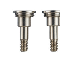 Sekrup Kepala Tombol Cross Drive Metrik M1.6 Inch Grade A2/A4 untuk Fiksasi Instrumen Presisi Elektronik Anti-Kelonggaran