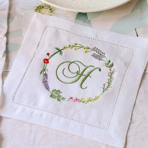 Prix d'usine Serviettes en lin 100% pour table Logo assorti Tissu avec serviettes jetables blanches imprimées pour mariage banquet dîner - Product Image 2