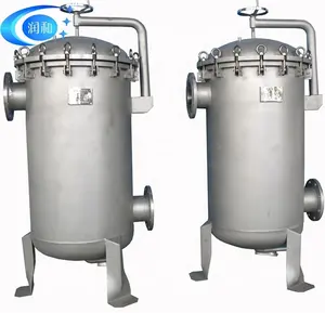 Robust Stainless Steel Bag Filter Vessel for Heavy-Duty Fluid Filtration