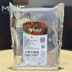 ฮาร์ดดิสก์ภายใน EXOS ST4000NM000B 4TB Exos 7E10 SATA 6GB/s 7.2K 12GB/s ขนาด 3.5 นิ้ว - Product Image 1