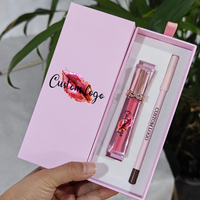 Ensemble de crayons à lèvres et gloss à lèvres Private Label, haute pigmentation, ensemble combo lèvres