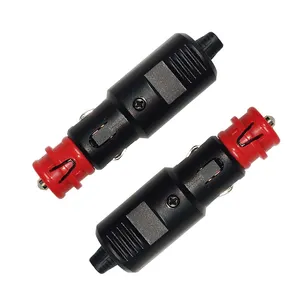 Jkm Eu 12V 24V Sigarettenaansteker Power Connection Adapter Met 3Pcs 8A Zekering Voor Diy bmw Motorfietsen Lading Plug