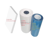 Lembaran Film Transfer Panas UV DTF untuk Printer Flatbed, Casing Ponsel, Botol & Kaca - Bahan PET, Transfer Mudah, Tahan Suhu Tinggi