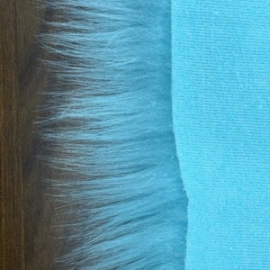 Bán buôn tùy chỉnh màu sắc dài đống Faux Fur vải cho bọc thủ công mỹ nghệ làm thấp moq trực tiếp cung cấp nhà máy - Product Image 3