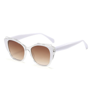 Irregular Sunglasses Plastic <b>Frame</b> <b>Black</b> UV400 Protection Unisex Outdoor Use - Product Image 2