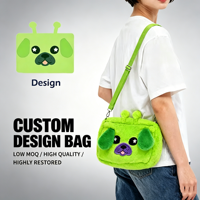 Sac à dos en peluche personnalisé OEM ODM, sac à main en peluche Kawaii, cadeau pour filles, vente en gros
