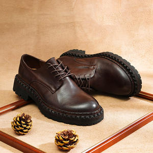 Nouvelles Bottes d'Hiver Montantes Classiques Polyvalentes Décontractées pour Hommes, Imperméables en Cuir Véritable, Rehaussantes, pour le Travail en Extérieur et le Sport - Product Image 5