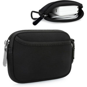 Nouvelle pochette de rangement en néoprène pour petits accessoires, sac technologique, porte-monnaie en néoprène, poche zippée, sac de rangement pour câble de chargeur - Product Image 1