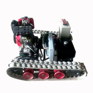 Chasis de orugas hidráulico para maquinaria de ingeniería personalizada, base de transporte con sistema hidráulico completo para uso en construcción - Product Image 1
