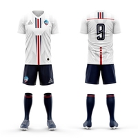 Camiseta de fútbol personalizada de alta calidad para hombre, uniforme de entrenamiento de club de fútbol sublimado para deportes, servicio de suministro OEM