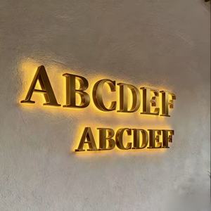 Custom 3D Acrylic LED Channel Letters Eye-Catching Backlit Business Store Outdoor Wall Advertising Signs - Product Image 1
