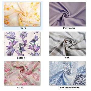 100% soie tissu haute qualité best-seller prix de gros 100% soie <span class=keywords><strong>Cdc</strong></span> crêpe numérique imprimé jupe pour femmes - Product Image 5