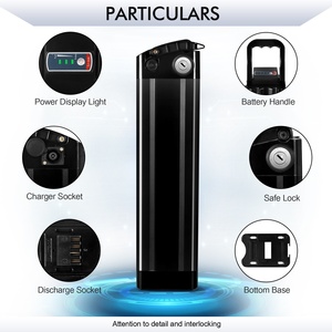 Batterie Booster Silver Fish 36V/48V la plus vendue, pack lithium-ion 20Ah 36V, anode LFP - Product Image 4