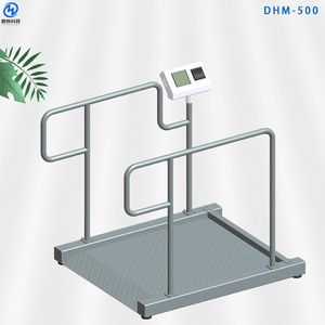 Pèse-personne médical Dingheng Electronics DHM-500 pour fauteuil roulant, 0,1-300 kg, avec fonctions de zéro et de tare - Product Image 1