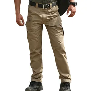 लाइफेंग आउटडोर टैक्टिकल पैंट वाटरप्रूफ, पहनने के लिए प्रतिरोधी और सांस लेने योग्य वर्कवियर पैंट पर्वतारोहण कैम्पिंग प्रशिक्षण पैंट