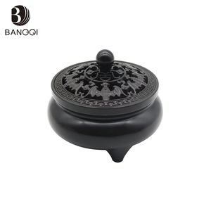 Bouddhiste traditionnel Bronze Antique En Laiton Cuivre <span class=keywords><strong>Bakhoor</strong></span> Brûleur D'<span class=keywords><strong>encens</strong></span> En Chinois - Product Image 5