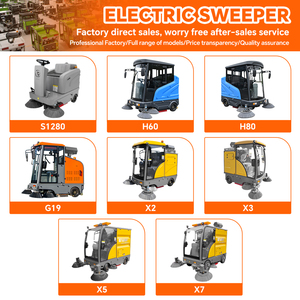 Mini Floor Sweeper Machine Tricycle Powered Driving Street Sweeper with Easy Operation for Residential Community Maintenance - Product Image 4