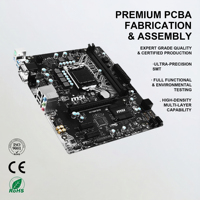 Fabricante de PCB Personalizado con Servicio Integral de Ensamblaje de PCB, Suministro de Energía, SMT, BMS, Placa Base y PCBA