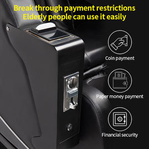 Chaise de <span class=keywords><strong>massage</strong></span> commerciale utilisation sur place électrique fente pour pièces de monnaie facture papier-monnaie exploité aéroport centre commercial vente chaise de <span class=keywords><strong>massage</strong></span> - Product Image 2