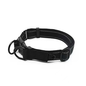 Collar de Perro Ajustable de Nailon Reflectante de Alta Resistencia para Entrenamiento de Seguridad, Personalizado y en Oferta - Product Image 1