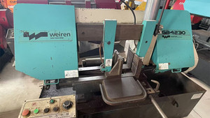 เครื่องเลื่อยสายพาน CNC GB4280 GB4260พร้อมชิปขั้นสูงสำหรับการตัดท่อเหล็กการควบคุมที่แม่นยำสูง - Product Image 5