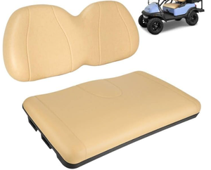 <b>Golf</b> Cart Front Seats for <b>Club</b> Car EZGO Yamaha Beige Buff Tan Black Grey - Product Image 2