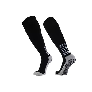High Quality Custom Logo Non-Slip Football Sports Socks Comfortable Elastic Breathable Knitted High-Crew Summer Wholesale - Product Image 2