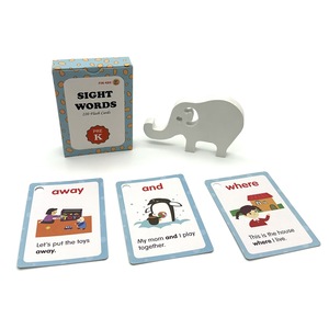 220 Carte Flash con Parole di Alta Frequenza (Dolch) per l'Educazione Precoce all'Inglese, Modello 220SW, Confezione in Scatola Colorata - Product Image 4