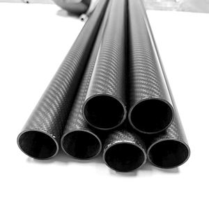 Penjualan langsung dari pabrik tabung serat kaca gulung dengan 3K permukaan tekstur OPP penampilan - Product Image 2