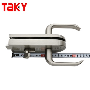 Thương mại cửa kính khóa trung tâm cửa kính khóa trung quốc kính không khung cửa khóa xử lý - Product Image 6