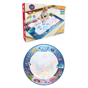 Groothandel Hete Verkoop Magisch Schrijven En Schilderen Mat Rond Zeeleven Water Canvas Tekening Mat Doodle Speelgoed - Product Image 5