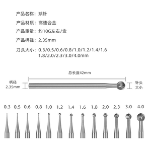 Ra Type Lage Snelheid Contra Hoek Handstuk Gebruik Carbide Tandburs - Product Image 5