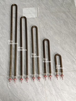 Chauffage électrique efficace à cadre tubulaire à ailettes 220 V pour conduits d'air, équipement de chauffage par conduits pour le chauffage de l'air