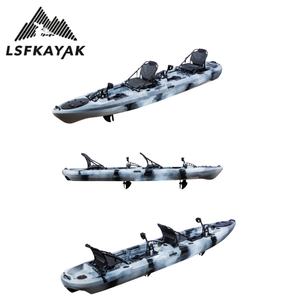 China Factory Best and Hot Selling 2 Two Person Fishing and Water Play Pedal Kayak Foot Pedal Boat en superficies <span class=keywords><strong>de</strong></span> Lago y Mar - Product Image 3