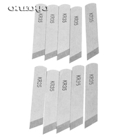 Lames de couteaux KR23 wow KR35, 10 pièces, pièces de machines à coudre industriel, surjeteuse, pour JUKI Siruba Pegasus Jack