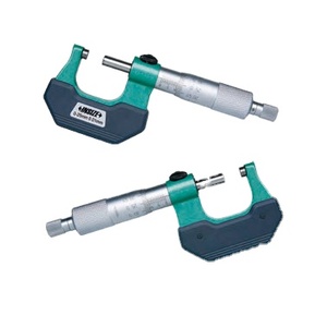 Micrómetro Exterior de Metal Insize 3236-125B con Graduación de 0.01mm, Rango de 100-125mm para Mano Izquierda o Derecha - Product Image 1