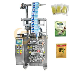 Vertical Small Packaging Machine For Coconut Oil Palm Olive Oil Sachet 3 4 Side Seal Bag Packing Machine 2~20g